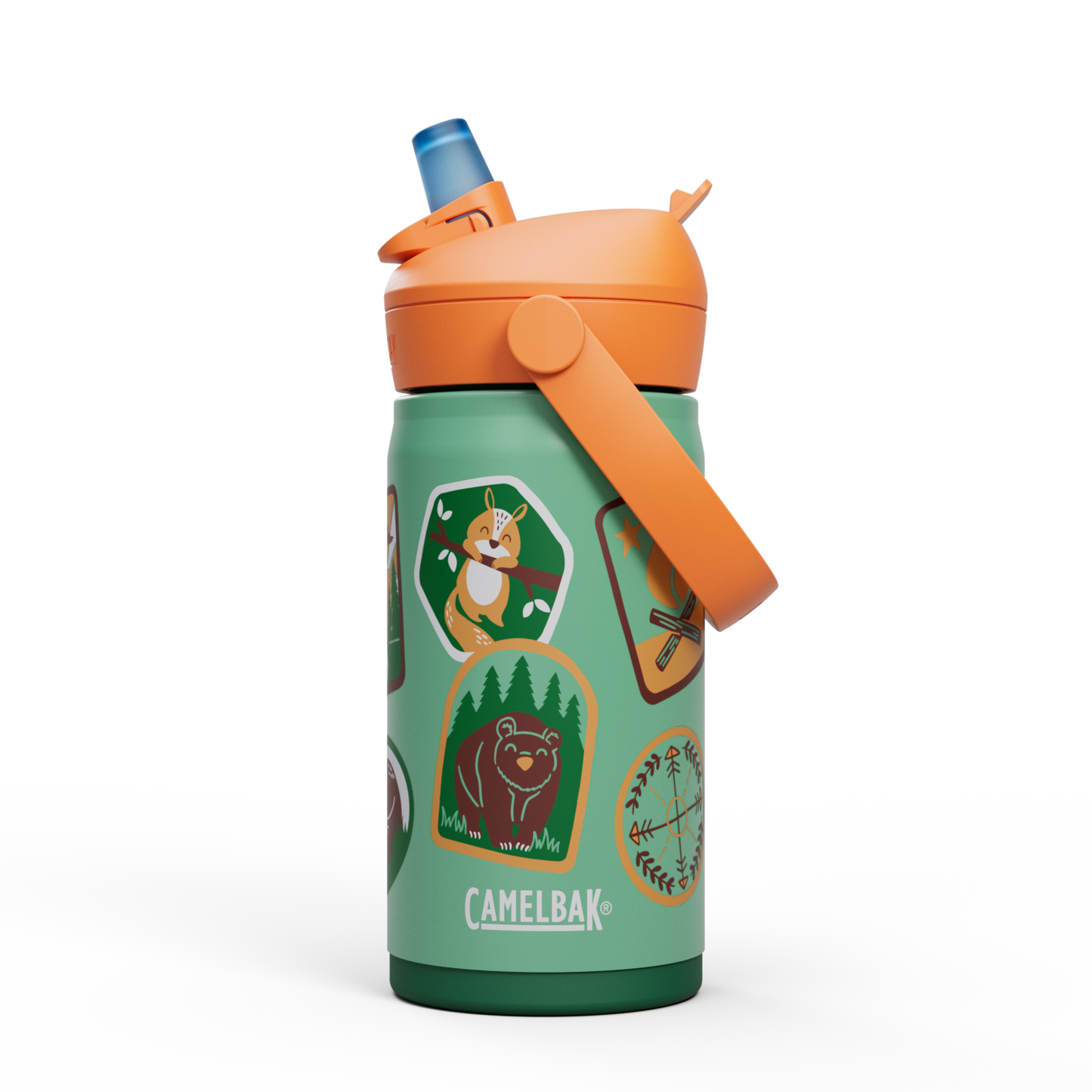 thrivetm-flip-straw-kids-12oz-bottle-insulated-stainless-steel-k1 nswfkxg1wq