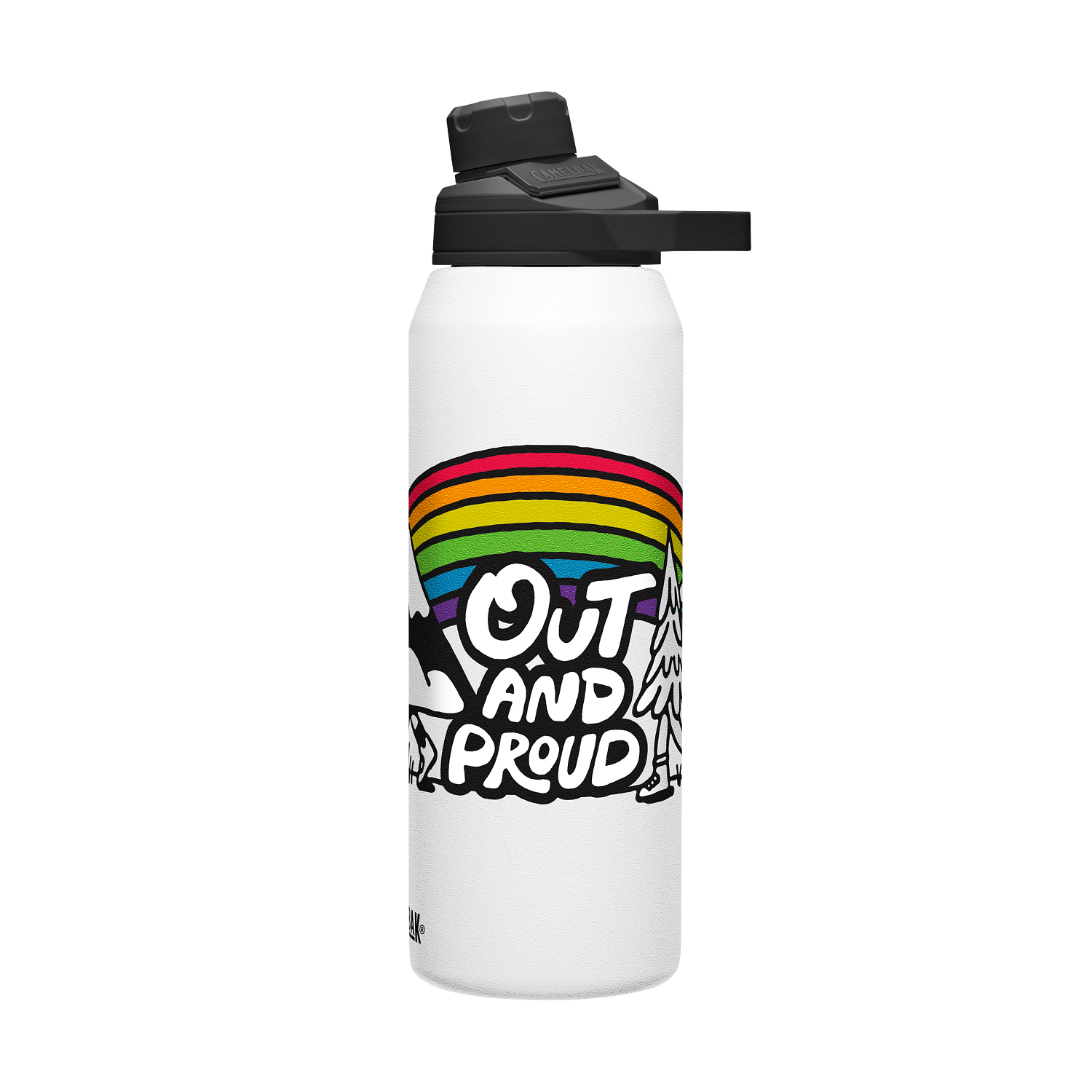 chute-mag-32-oz-water-bottle-insulated-stainless-steel-plus-cleanup-kit-pride-collection-limited-edition-f6 xhvxlhasbo